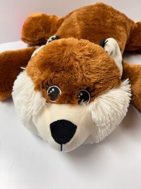 Vtg Large  32" Dan Dee Collector's Choice Fox Plush Stuffed Animal Pillow Soft